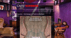 Desktop Screenshot of caffebohemien.it